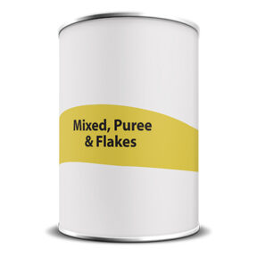 Mixed, Puree & Flakes